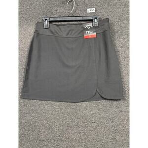 Callaway Skort Womens Medium Black TrueSculpt 17 Inseam Golf Pull On Athletic